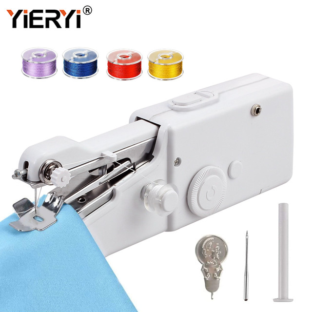 Handheld Sewing Machine Home Mini Fabric Clothing Sewing Tools Needlework  Crafts Electric Sealing Machine Thick Material Machine - Sewing Machines -  AliExpress